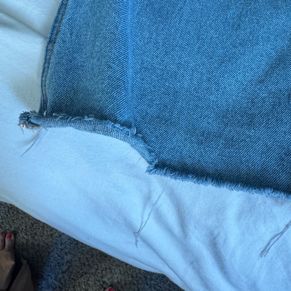 ABOUND WIDE LEG HIGH WAIST JEANS ANKLE SIZE 29 - Picture 3 of 4